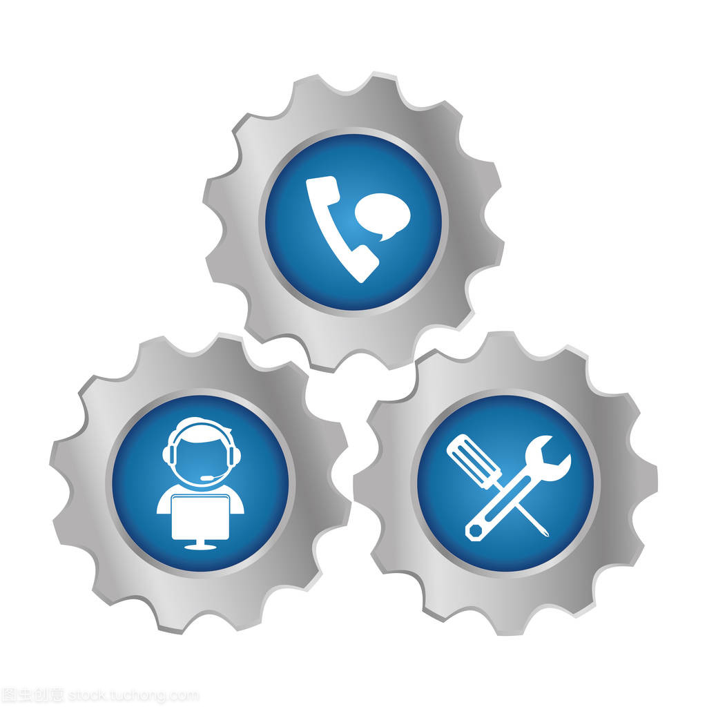 技術維修服務標志圖標